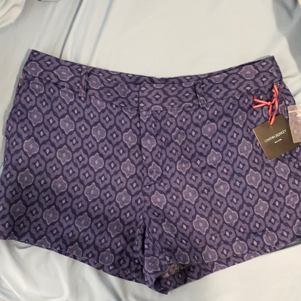 Cynthia Rowley Patterned Shorts